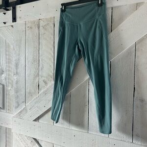 Teal Blue leggings by Zella